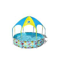 Bestway 56432 BW Каркасный бассейн My First Pool 244х51см с навесом, 1688л Bestway 56432 BW Каркасный бассейн My First Pool 244х51см с навесом, 1688л