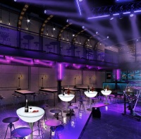 Стол светящийся квадратный на металическом основании 60х60х56 Стол светящийся квадратный на металическом основании 60х60х56