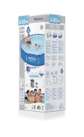 Bestway 56679 BW Каркасный бассейн Steel Pro 305х76см, 4678л, фил.-насос 1249л/ч Bestway 56679 BW Каркасный бассейн Steel Pro 305х76см, 4678л, фил.-насос 1249л/ч
