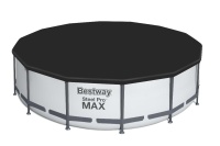 Bestway 56950 BW Каркасный бассейн Steel Pro Max 427х107см, 13030л, фил.-насос 3028л/ч, лестница, тент Bestway 56950 BW Каркасный бассейн Steel Pro Max 427х107см, 13030л, фил.-насос 3028л/ч, лестница, тент